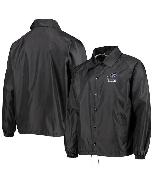 Ветровка Dunbrooke для мужчин с классическими рукавами Raglan Coaches Classic Buffalo Bills черного цвета - куртка-ветровка