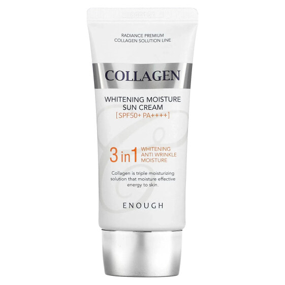 Collagen, Whitening Moisture Sun Cream, SPF 50+ PA++++, 1.76 oz (50 g)