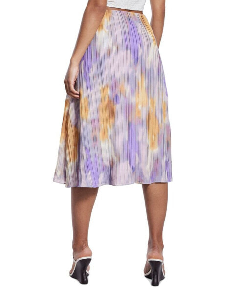 Women's Pleated Midi Skirt