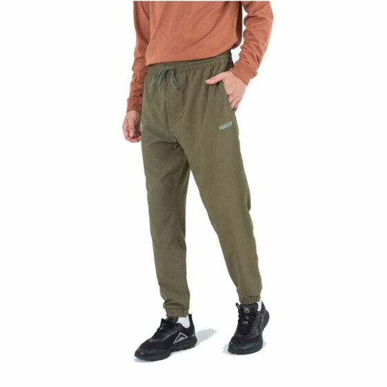 Длинные спортивные штаны Hurley Explorer Зеленые Мужские