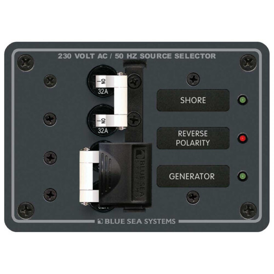 Автоматический выключатель Blue Sea Systems AC Toggle Source Selector 230V/32A