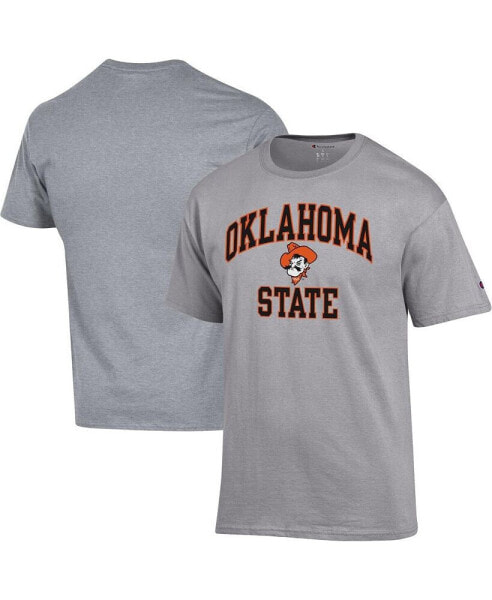 Men's Heather Gray Oklahoma State Cowboys High Motor T-shirt