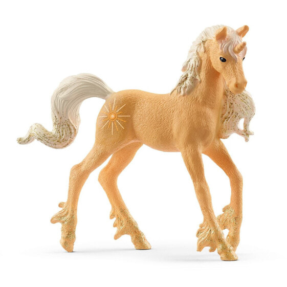 Фигурка Schleich collectible unicorn sunstone 70776 (Коллекционный единорог солнечный камень)