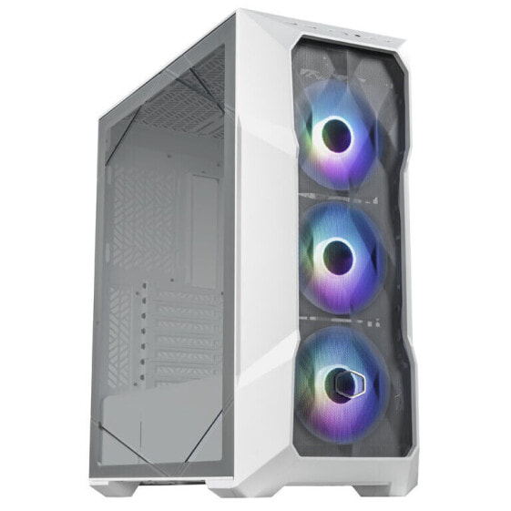 Cooler Master TD500V2 Mesh Midi-Tower ARGB, Tempered Glass - weiß