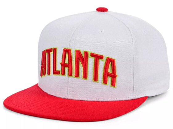 [6HSSJS19078-AHAWHRD] MENS MITCHELL & NESS NBA ATLANTA HAWKS CORE BASIC SNAPBACK