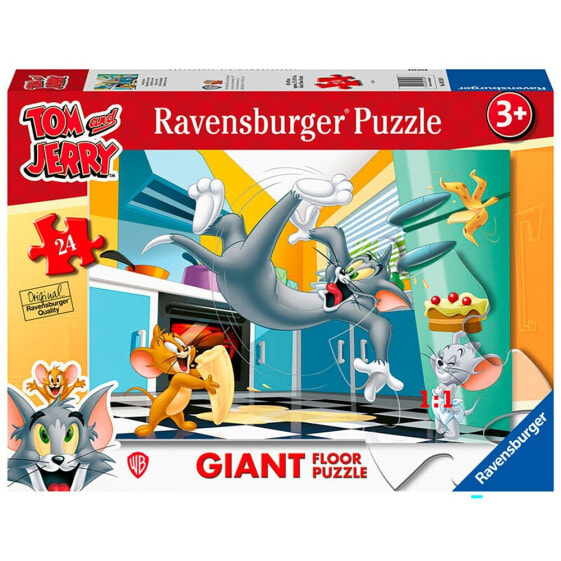 RAVENSBURGER Puzzle Tom And Jerry Giant 24 Pieces