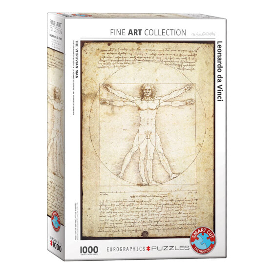 Puzzle Vitruvian Man 1000 Teile