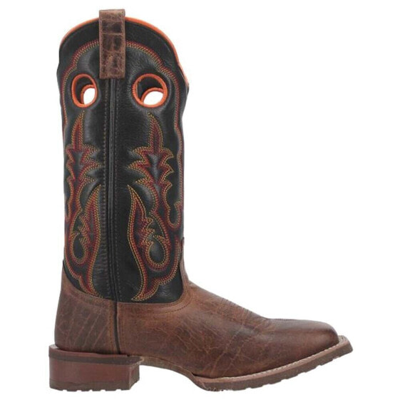Laredo Isaac Square Toe Cowboy Mens Size 10.5 D Casual Boots 7960