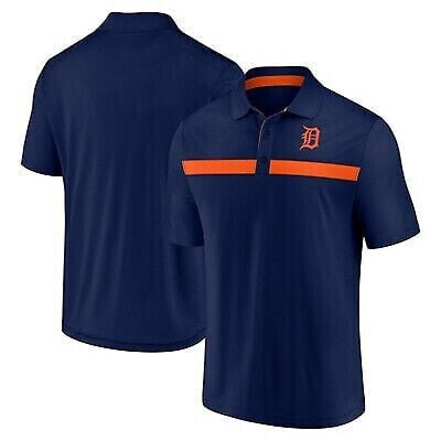 MLB Detroit Tigers Men's Polo T-Shirt - L