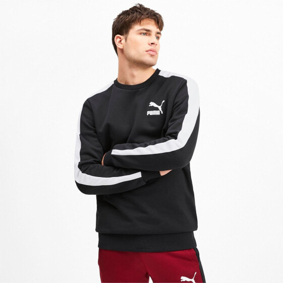 [595296-01] Mens Puma ICONIC T7 CREW FLEECE