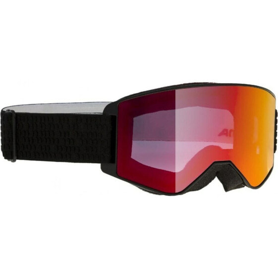 Лыжные очки Alpina Narkoja Чёрный Оранжевый Зеркало Пластик