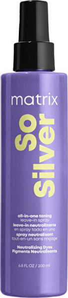 No-rinse neutralization spray So Silver (All-in-One Toning Leave-In Spray) 200 ml