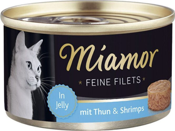 Miamor Miamor Feine Filets puszka Tuńczyk i krewetki - 100g