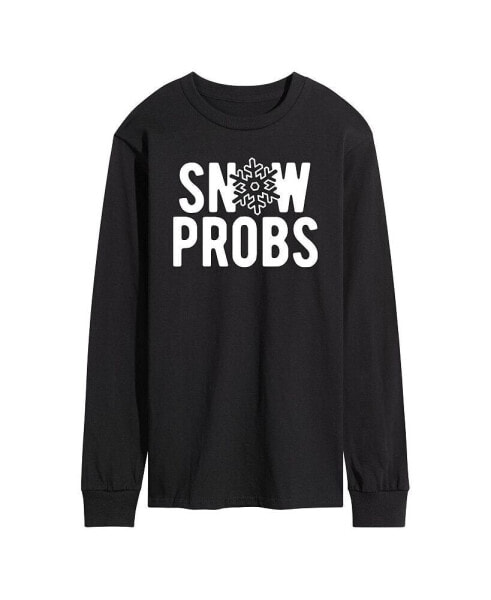 Men's Snow Probs Long Sleeve T-shirt