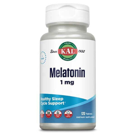 KAL Melatonin 1mg Melatonin 120 Tablets