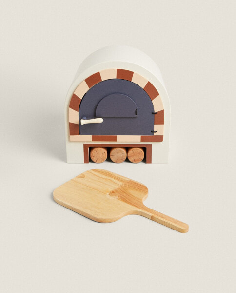 Игрушка для детей деревянная печь ZARAHOME Kids Wood Oven