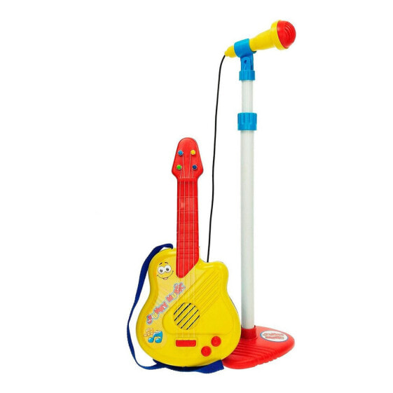 Детская игрушка Роскошная гитара с микрофоном REIG MUSICALES начальный набор