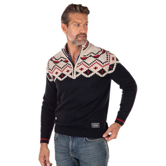 NZA NEW ZEALAND Ngaere half zip sweater