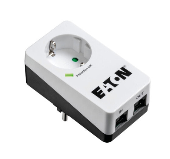 Eaton Protection Box 1 Tel@ DIN - 1 AC outlet(s) - Type F - 220 - 250 V - 50 - 60 Hz - 16 A - 4000 W