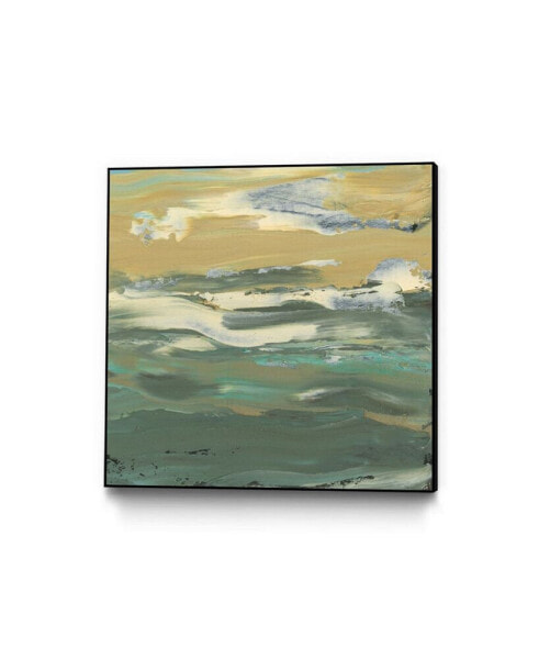 20" x 20" Waters Edge II Art Block Framed Canvas