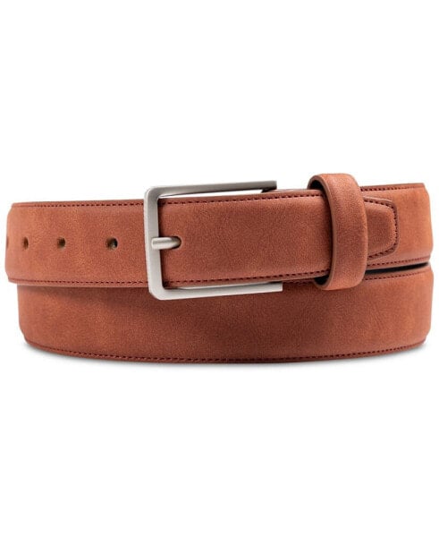 Men's Faux Suede Belt, Created for Macy's