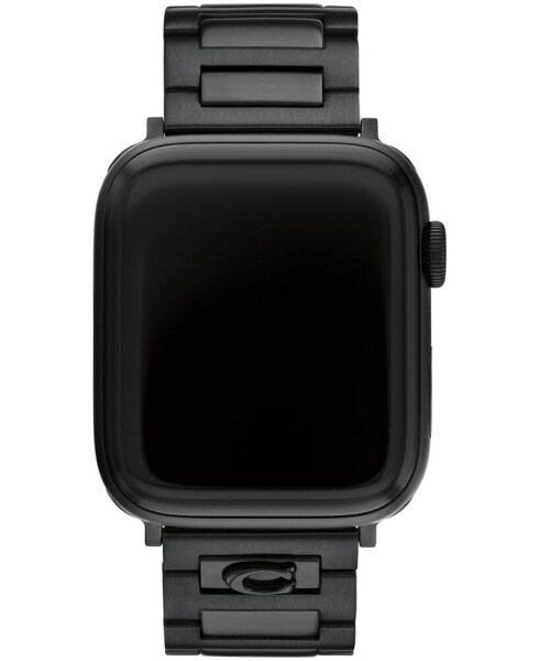 Ремешок для часов Coach Black Stainless Steel для Apple Watch 42мм, 44мм, 45мм