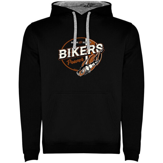 KRUSKIS Bikers Power Two Colour hoodie