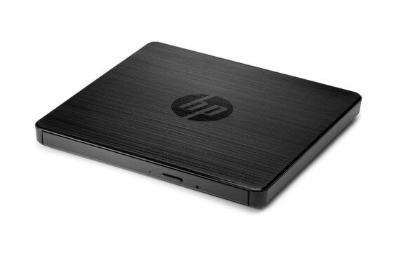 HP External USB DVDRW Drive - Black - Notebook - DVD±RW - USB 2.0 - 24x - 8x
