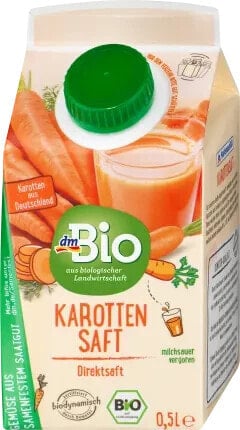 Direktsaft, Karotten, 500 ml