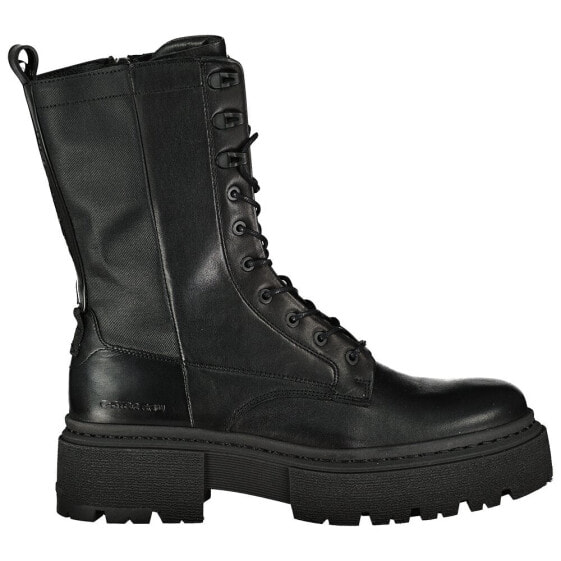 G-STAR Kafey Pfm High Leather Denim Boots