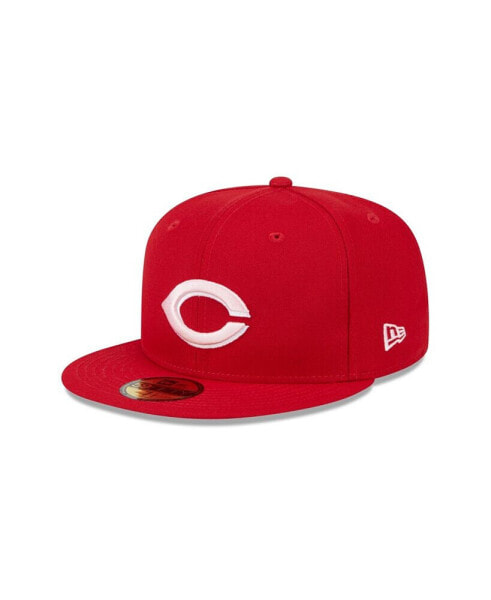 Men's Red Cincinnati Reds 2024 Mother's Day On-Field 59FIFTY Fitted Hat