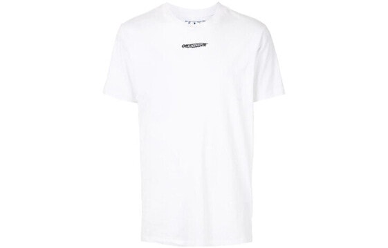 OFF-WHITE Workers 图案短袖T恤 男款 白色 送礼推荐 / Футболка OFF-WHITE Workers T OMAA027E20JER0210110