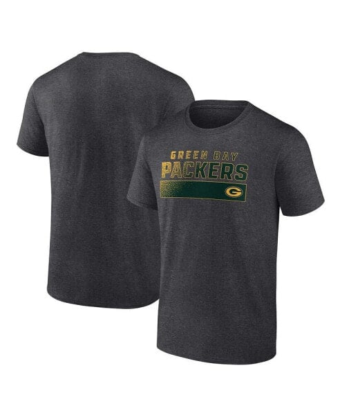 Men's Charcoal Green Bay Packers T-shirt