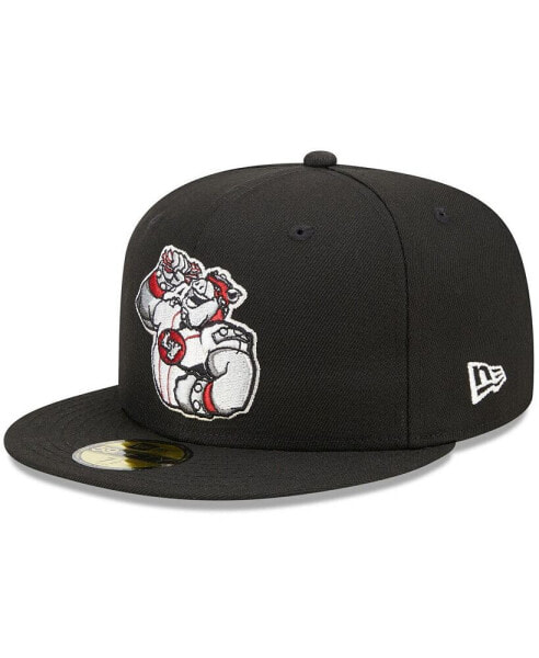 Men's Black Lehigh Valley IronPigs Marvel x Minor League 59FIFTY Fitted Hat