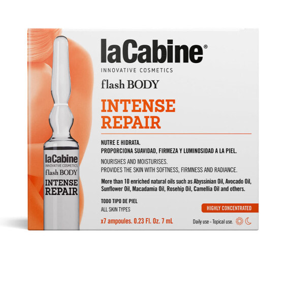 La Cabine Flash Body Intense  Repair Восстанавливающий масляной концентрат для тела 7 x 7 мл