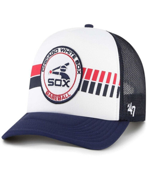 47 Brand Men's Navy Chicago White Sox Cooperstown Collection Wax Pack Express Trucker Adjustable Hat