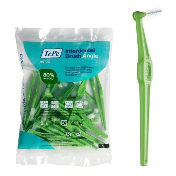 Interdental brushes Tepe Angle Green 0,8 mm 25 Units