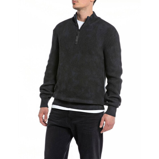 REPLAY UK2502.000.G22454D Half Zip Sweater