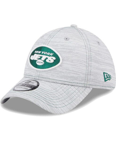 Men's Gray New York Jets Speed 39THIRTY Flex Hat