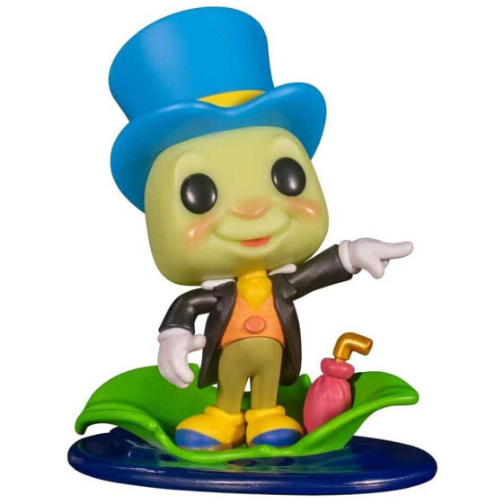 FUNKO Pinocchio Pop Disney Vinyl Jiminy On Leaf 9 cm Figure
