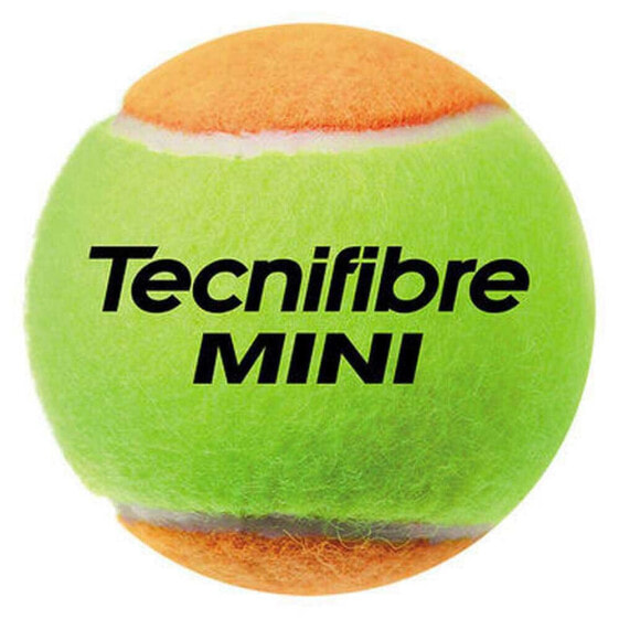 Мяч для большого тенниса Tecnifibre Mini Tennis 50% медленнее, идеально для обучения младшим детям.