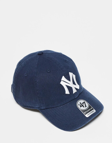 47 Brand – New York Yankees – Kappe in verwaschenem Marineblau