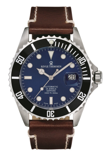 Revue Thommen Herren Armbanduhr Diver Automatik 42 mm 17571.2523