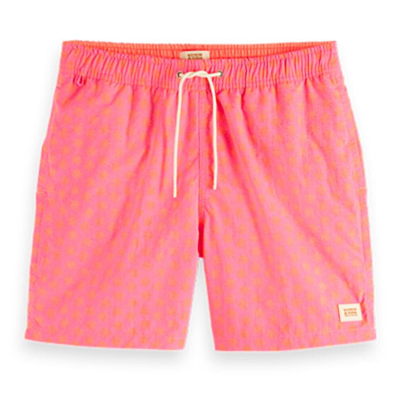 SCOTCH & SODA Mid Length Mini Printed Swimming Shorts