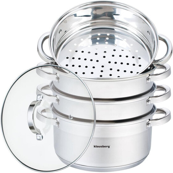 Klausberg Saucepan Stainless Steel Silver One Size