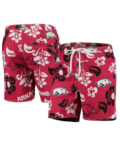 Плавки Wes & Willy Arkansas Razorbacks Floral Volley