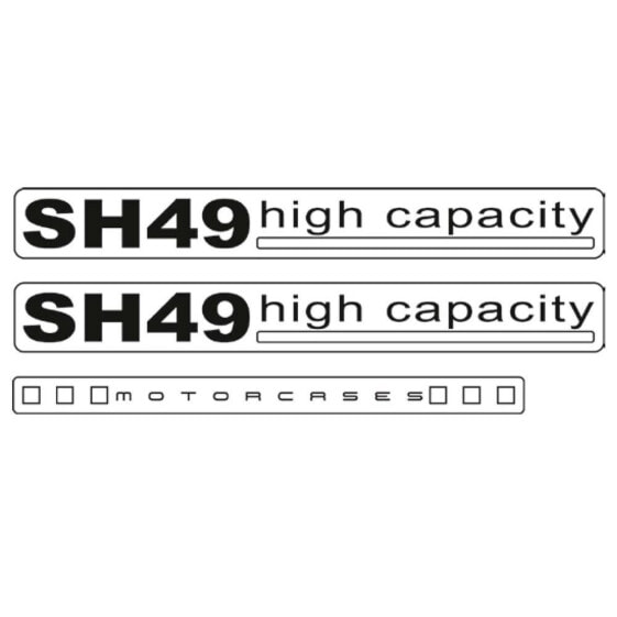 SHAD SH49 Stickers