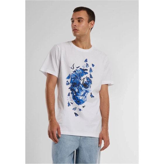 MISTER TEE Butterfly Skull short sleeve T-shirt