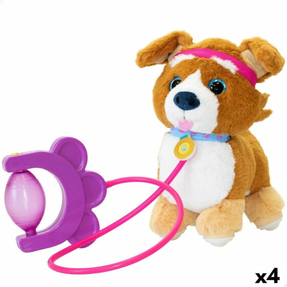 Мягкая игрушка Eolo Sprint Puppy Пёс 20 x 22,5 x 14 cm (4 штуки)