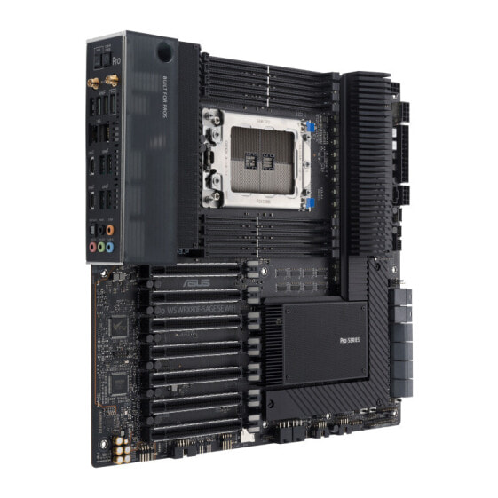 ASUS WRX80E-SAGE SE WIFI - AMD Ryzen Threadripper Pro 3rd Gen - DDR4-SDRAM - 2048 GB - DIMM